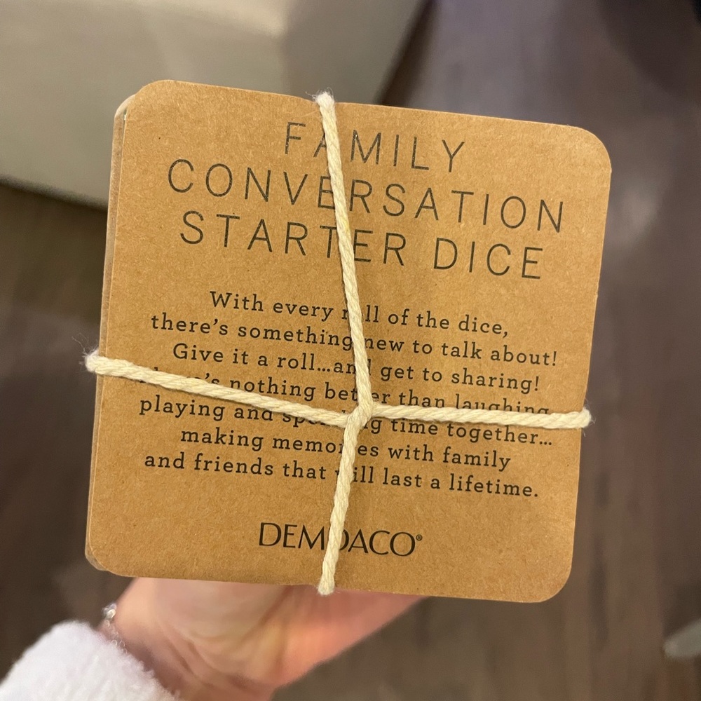 Two Conversation Blocks! Christmas & Family themed